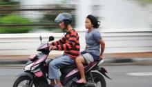 Penggunaan Helm Ganda Menjadi Prioritas Operasi Simpatik di Natuna